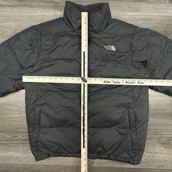 The North Face Jacket Mens Medium gray 550 Puffer Down Insulated Winter Coat - Picture 6 of 6